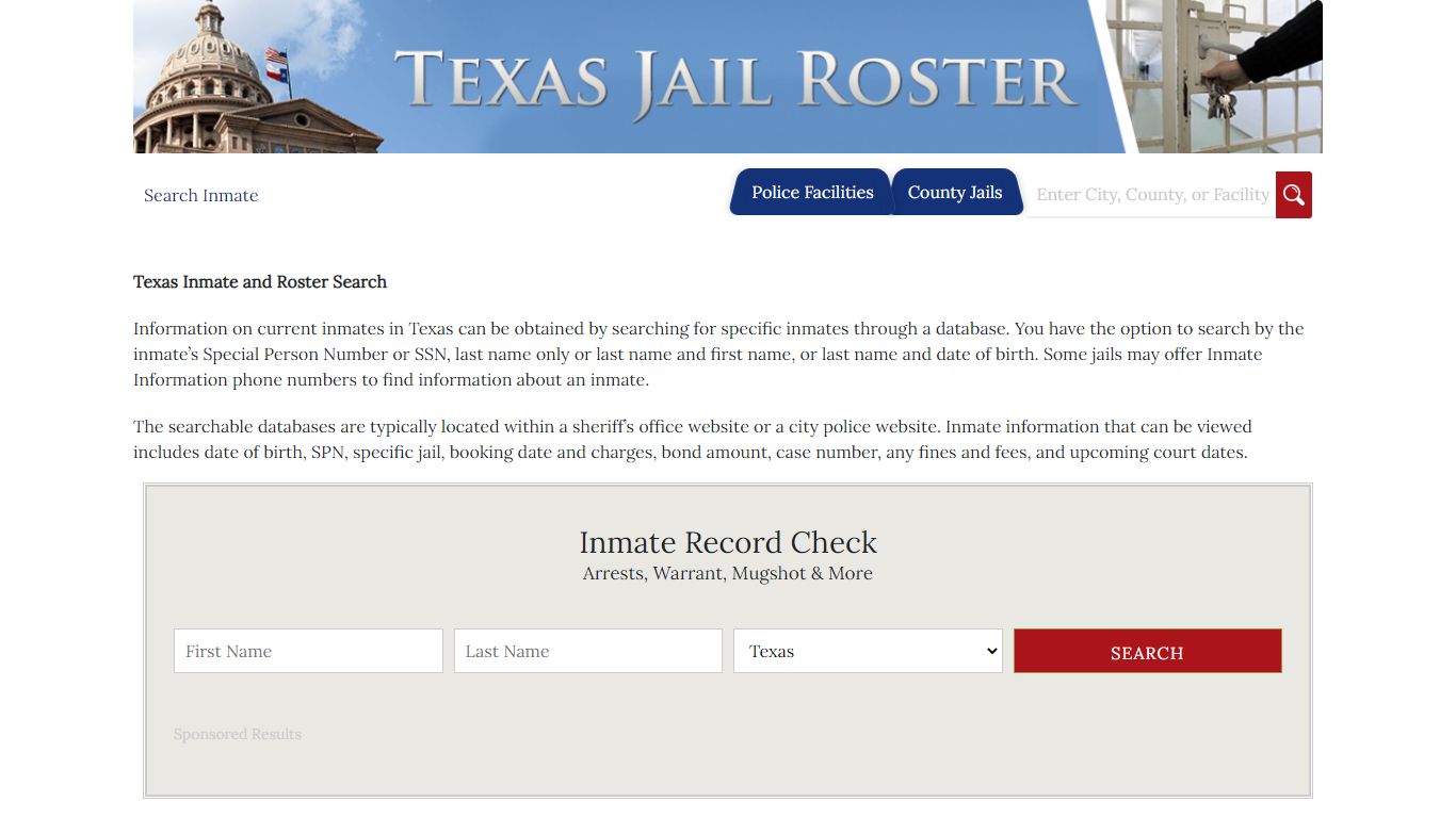 Hunt County Jail Inmates | Jail Roster Search